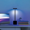 Merkury Innovations Metal LED Touch Lamp - Muticolor & Black 10.5 in