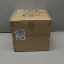 SLAWA 9.8In Solar Lighting Lantern Outdoor Post Caps Light with Solar Powered LED Column Lamp Black Square Waterproof Pillar Lamp Outside Housing Landscape Lighting Fence Deck Mailbox Pedestal Lantern