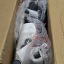 newyoo Toddler Bike, 4 in 1 Tricycles for 1,2,3 Year Olds, Balance Bike, Birthday Gift and Toy for Boys and Girls, Kids Tricycle with Parent Steering Push Handle, Removable Pedals, White, TR007