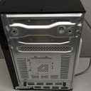 GE Countertop Microwave Oven, Compact 0.9 Cubic Ft., 900-watt Capacity, 7 Auto Cooking Settings, Child-Lock Technology, Kitchen Essentials for The Countertop, Dorm Room or Apartment, Stainless Steel