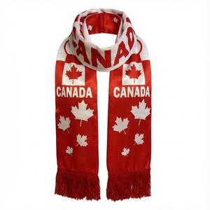 GMLIRTN Fan Pride Scarf for 2026 World Cup - Durable Soft Fabric, Double-Sided Printing for Stadium Support & Viewing Party Decor Canada 55in