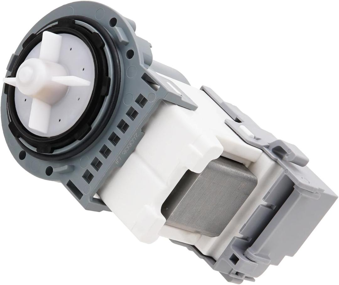 Washer Drain Pump Motor by SupHomie - Replacement For Samsung WA54R7200AW/US WA54R7200AV/US WA54R7600AV/US WA54R7600AC/US WA54R7600AW/US WA50R5400AW/US WA50R5400AV/US WA50R5200AW/US (ONLY MOTOR)