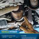PHILTOP Front Catalytic Converter Kit Compatible with Chevrolet, GMC Equinox 2015-2017 2.4L, Terrain 2015-2017 2.4L Replace# 16581 Direct-Fit (EPA Compliant)