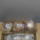 Modern Floor Lamp for Living Room Bedroom-3 Light Gold Floor Lamp with Glass Lampshape, Flower Tall Lamp Glass Standing Lamp Tree Floor Lamps for Living Room Bedroom,Corner (4.7inch)