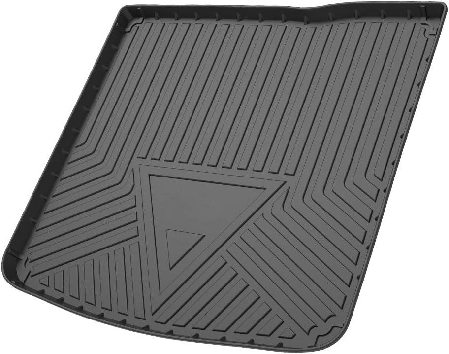 MKX Cargo Liner for Lincoln MKX 2016-2018 Lincoln Nautilus 2019 2020 Trunk Liner Tray Heavy Duty Rubber Rear Cargo Area Mat Waterproof Protector Floor Mat Black