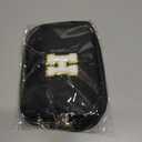 Father's Day Gift: Personalized Crossbody Bag - Initial White H, Black