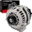 Alternator For:-GMC Envoy 2003-2006 Xl Xuv 5.3L Savana Sierra Yukon, For:-Chevy Avalanche 1500 2500, Express Silverado 1500 2500 3500, SSR Suburban Tahoe Trailblazer, 12V 145Amp OE# 6019239