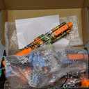 2 Pack Gel Splatter Blasters, Electric Full Auto Splat Blaster Toy Kits, 50000+, 12 Rs Per Seconds, 600 Hopper, Outdoor Team Game Activities Toy, 2 Rechargeable Batteries, Age 12+ Year Up