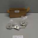 Multi functional hanging poleMagnetic Curtain Rods for Metal DoorsNo tools required,Multi-Use Adjustable Appliance for Windows Iron Steel Places09-16 Inch2 Pack,Nickel