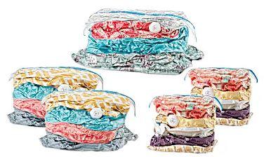 Whitmor Spacemaker Vacuum Cubes, 5 Cube Assortment