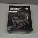 FUNGYAND Pancake Batter Dispenser, 4-Cup Set with Muffin Rings & Spatula - Ideal for Pancakes, Cupcakes, Waffles, and Muffins, Easy Squeeze Handle