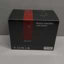 Black Battery Operated Wall Sconces Set of 2, Rechargeable Wireless Wall Lights with Milky White Frosted Glass Shade, 12 RGB and 3CCT Dimmable, Wall Lamps with Remote for Bedroom Living Room Hallway