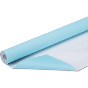 Fadeless Bulletin Board Paper, Fade-Resistant Paper for Classroom Decor, 48 x 50, Lite Blue, 1 Roll