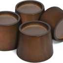 Sopicoz Wood Bed Risers (2 inch Round 4pcs)
