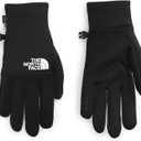 THE NORTH FACE Etip Fleece Recycled Gloves | Touchscreen Compatible Gear for Men & Women, Hand Warming Winter Essential (Medium, Tnf Black/Tnf White)