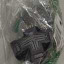 2 Pack Outdoor Plug Outlet Splitter, 3 Way Outlets Power Extender with Safe Cover, Heavy Duty Waterproof Multi Plug for Holiday Decorations, Indoor/Outdoor Use, 1875W/15A, ETL Listed, Black