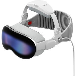 iofeiwak Head Strap Compatible with Apple Vision Pro - Adjustable Confort Head Strap with Soft Sponge Pads