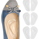 Dr. Foot's Arch Support Shoe Insoles for Flat Feet, Gel Arch Inserts for Plantar Fasciitis, Adhesive Arch Pad for Relieve Pressure and Feet Pain