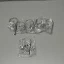 Christmas Stocking Holders for Mantle Set of 6, Non-Slip Adjustable Mantle Stocking Holders, Mantle Fireplace Stocking Hooks, Fireplace Stocking Hangers Set for Party Christmas Decorations, Sliver