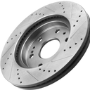 Front Brake Rotors and Pads Kit Compatible with 2005-2018 Chevy Silverado 1500, 2008-2020 Chevy Tahoe, 2015-2019 Chevy Suburban, GMC Yukon XL, 2005-2018 GMC Sierra 1500, 2008-2020 GMC Yukon