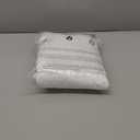 10x10ft Wrinkle Free White Backdrop Curtain for Parties Soft Fabric Drapes Wedding White Curtain Backdrop for Birthday Party Decorations Background for Photography 5x10ft, 2 Panels