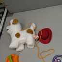 OR OR TU Walking Barking Toy Dog with Remote Control Leash, Plush Puppy Electronic Interactive Toys for Kids, Shake Tail,Pretend Dress Up Realistic Stuffed Animal Dog Age 3 4 5 6+ Years Old Best Gift