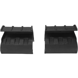 Pair of Soft Top Rear Window Clips Retainer Brackets Tailgate Bar Holders 55395760AE 55395761AE Replacement for Jeep Wrangler JK JKU 2 Door 4 Door 2007-2018
