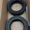 90/55-6 10" Rubber Explosion-proof Tubeless Tire 90/55 Tyre Replace for Kaabo VSETT Kugoo 10X3.0, 80/65-6, 255x80 Electric Scooter Wheel Parts (B x2)