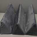 3 Packs Wedge Pillow, Foam Bed Positioning Pillow Yoga Wedge, Triangle Bed Pillow for Leg Back Neck Support Comfort Mini for Sofa Couch Bed Office(3)
