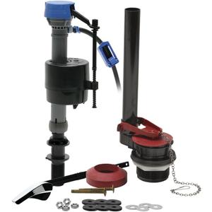 Fluidmaster 400ARHRKP10 PerforMAX Universal High Performance All in One Repair Kit for 2-Inch Flush Valve Toilets, Easy Install