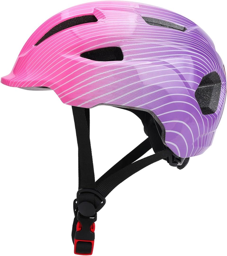 Toddler Bike Helmet Adjustable for Kids 3-5/4-6/5-8 Girls & Boys, Kids Helmet with Removable Liners for Youth Cycling/Skateboarding/Roller Inline Skating/Scooter