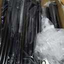 Portable Closet for Hanging Clothes, 67 Inch Wide Portable Wardrobe Closet with Cover, 4 Hanging Rod, Storage Shelves and Side Pockets, Large Free Standing Closet for Bedroom, Grey