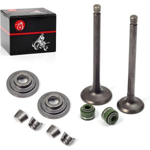 MOTO1988 Engine Valve Set Exhaust Valve Intake Valves For Honda XR100R XR80R CRF100F CRF80F NSF100 XL100S XL75 XL80S XR100 XR75 XR80 OEM 14711-152-000 14721-176-000