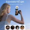 TELESIN Fun Shot Magnetic Phone Camera Grip+ C03 Magnetic Selfie Light Creator Kit Compatible with iPhone Magsafe & Android, Bundle Kit for Selfies/Photography/TikTok/Zoom Calls/Video (Black)