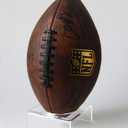 Clear Acrylic Football Stand, Display Holder for Basketball, Volleyball, Soccer Ball and Other Sports Memorabilia