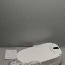 WONDERSKY Elongated Bidet Toilet Seat, Smart Heated Toilet Seat with Warm Water and Dryer, Soft Close Bidet Seat with Adjustable Temperature, Stainless Steel Nozzle