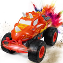Veslier Big Dinosaur Monster Truck Toys for Boys Age 3 4 5 6 7 Year Old Lights & Sounds Large Transportation Truck Toy for Kids Boy