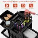 7-Layer Salon Trolley Cart with 6 Drawers, Professional Salon Rolling Cart with Wheels for Hair Stylist, Portable Barber Station with Extra Storage Space for Barber,Tattoo