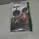 SUNMON Mic Pop Filter for HyperX QuadCastBlue Yeti and Other Gaming Microphone, Dual Layered Wind Pop Screen with Flexible 360 Gooseneck Clip Stabilizing Arm for Recording, Singing