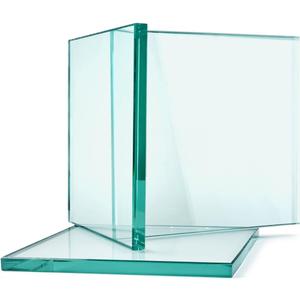 Tempered Glass Sliding Door with Rollers for 48x24x24 Reptile Enclosure, Replacement Front Glass Panel Insert, 1 Piece