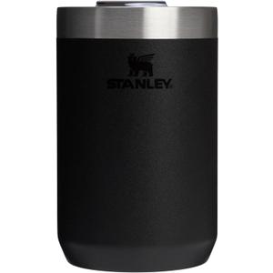 STANLEY Everyday Camp Cup 12 oz | Drink Through Lid | Cup for Coffee, Tea and Drinks | Insulated Stainless Steel | BPA-Free (Black 2.0)