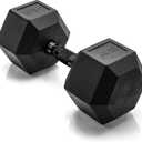CAP Barbell Coated Hex Dumbbell Weight - Single | 45 lbs 