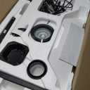 Samsung 32" Odyssey Neo G8 (G85NB) 4K UHD 240Hz 1ms G-Sync 1000R Curved Gaming Monitor, Quantum HDR2000, AMD FreeSync Premium Pro, Matte Display, DisplayPort, Black & White, LS32BG852NNXGO