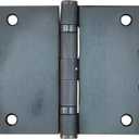 Hinge Outlet Wide Throw Hinge with 180 Degree Clearance - 4.5 Inch x 6 Inch Heavy Duty, Rust Resistant - Ball Bearing Design (Oil Rubbed Bronze, 2 Pack)