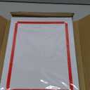 Acrylic Sign Holder 8.5" x 11" Wall Mount, Self Adhesive Magnetic Display Frame with Nano Tape, Plastic Clear Document Frame for Office, Store, School, Home, Wall Picture Frame (Silver, 3Pack)