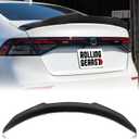 Rolling Gears Carbon Fiber Trunk Spoiler for 2023-2026 Honda Accord 11th | Rear Spoiler Wing for LX EX EX-L Sport-L Touring Hybrid trims · Carbon Fiber Look Spoiler