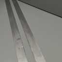 Yaocom 2 Pcs 304 Stainless Steel Flat Bar, 1/8" Thickness, 2" Width, 36" Length 2B Finishing Trim Strips Sheet for DIY Craft Making
