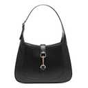Keyli Shoulder Bag for Women Vegan Leather Shoulder Handbags Small Cute Hobo Purses trendy Top Handle Crossbody Bag with Adjustable Strap Black