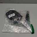 Sellemer Toilet Brush and Holder Set - Flexible Toilet Bowl Brush Head with Silicone Bristles, Compact Size for Storage and Organization, Ventilation Slots Base (1 Pack, Black)