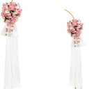 Wedding Arch Backdrop Stand, Metal Arch Stand Wedding Arch Frame Wedding Arches for Ceremony Gold Arch Backdrop Flower Arch Stand Floral Arch Birthday Party, Graduation Background Decoration